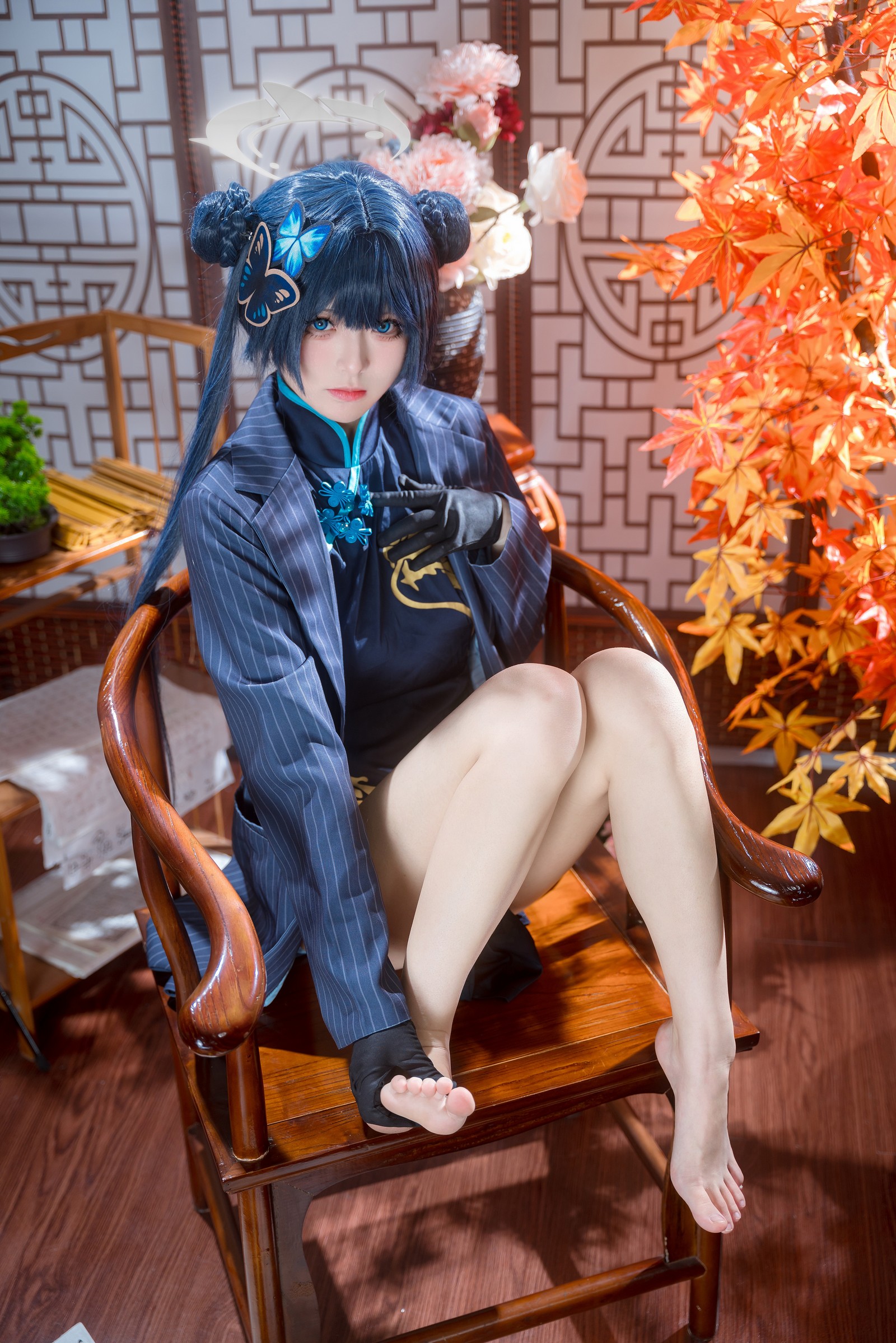 九柒喵 – 碧蓝档案 妃咲 Cos 高分辨率写真（28P-137M）蓝档案角色合集插图8