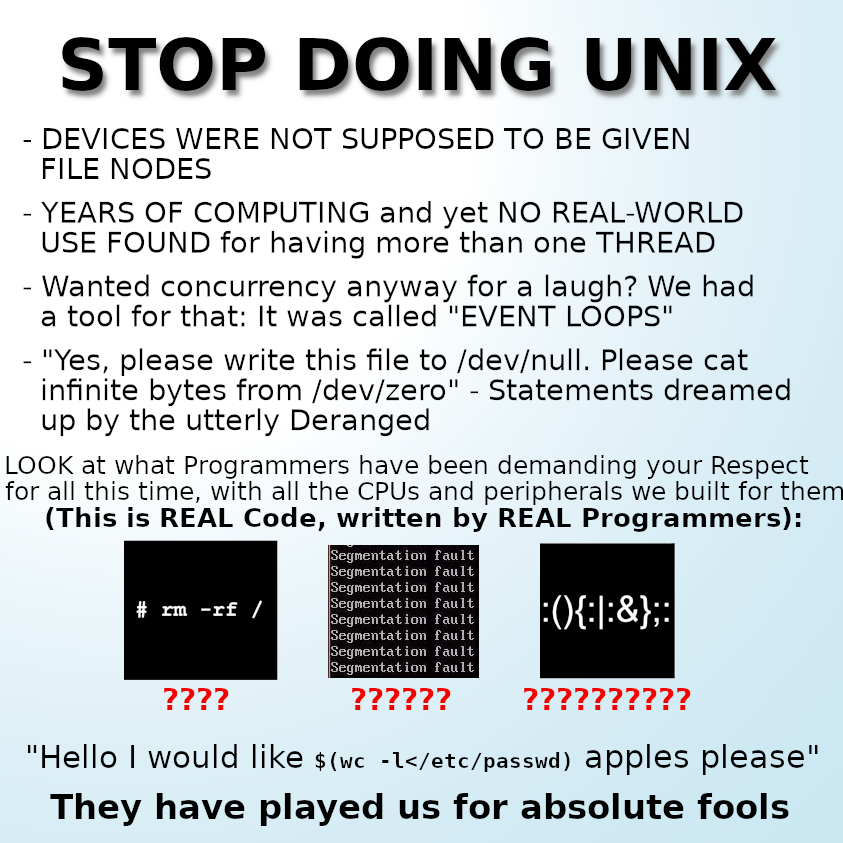 [Image: stopdoingunix.png]