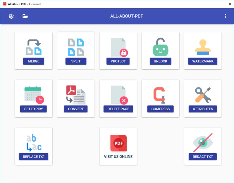 All About PDF Standart, Advanced Build 2042