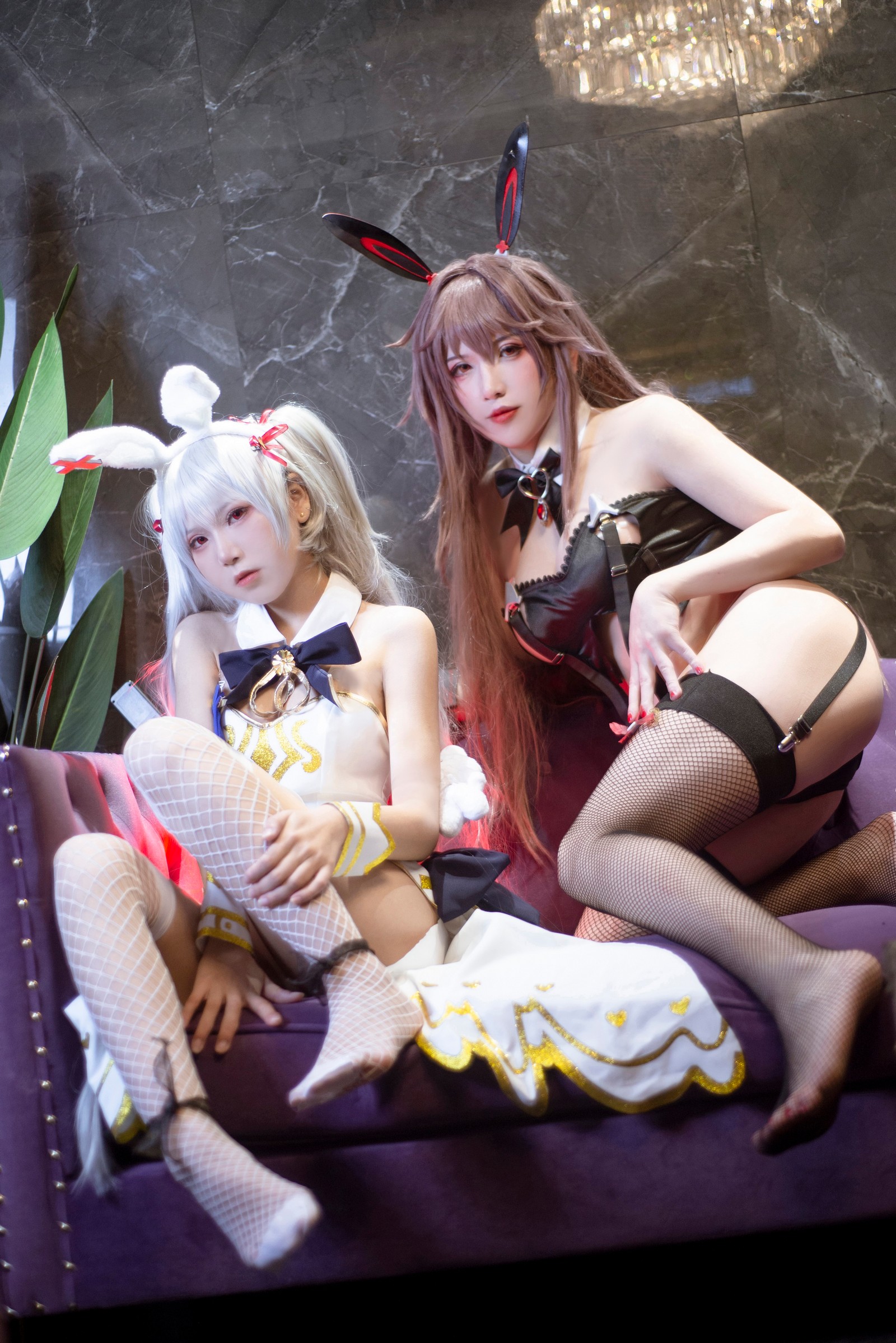 刺青Poi 阿布鲁奇公爵 荷官 Cosplay｜碧蓝航线 角色 写真图集【32P｜174MB】插图3