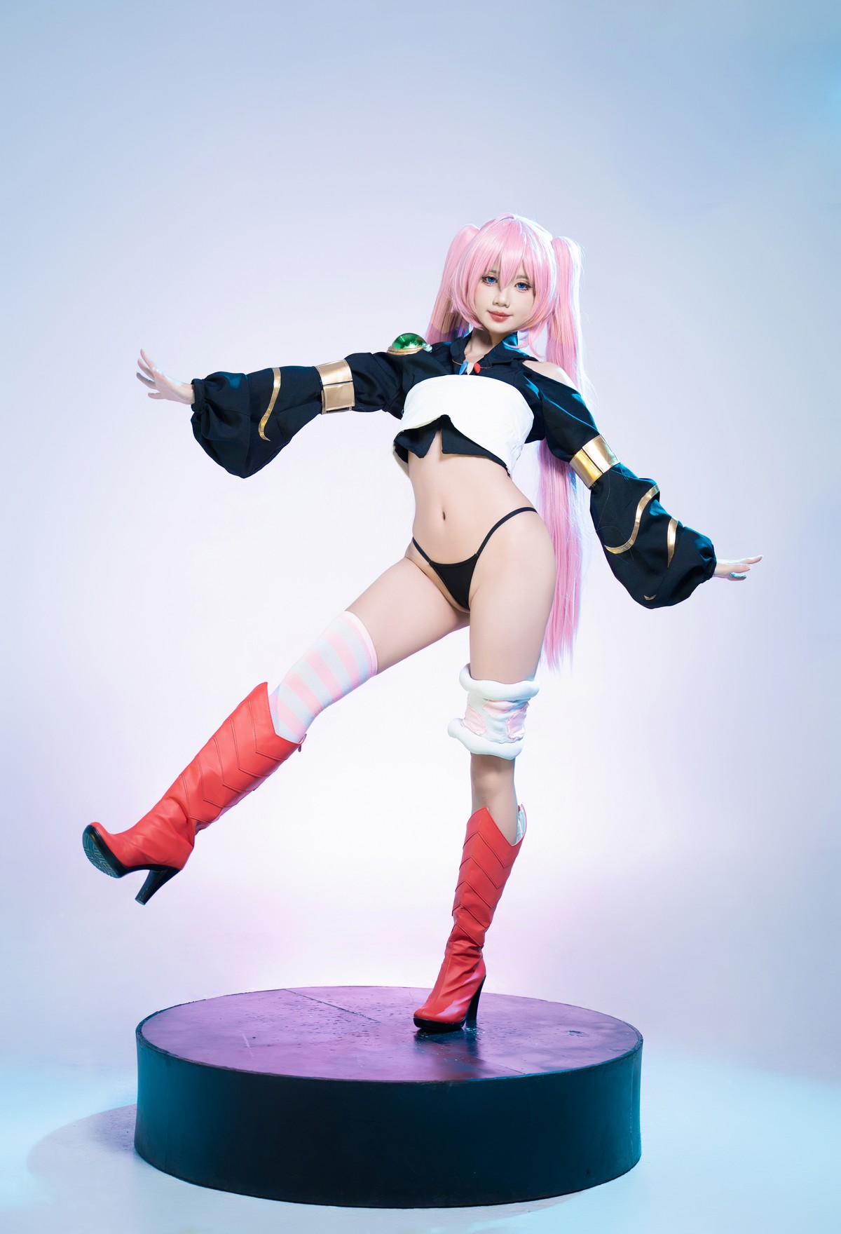 PoppaChan Milim Nava Cosplay (That Time I Got Reincarnated) – 119 Photos 8 Videos 765MB插图5