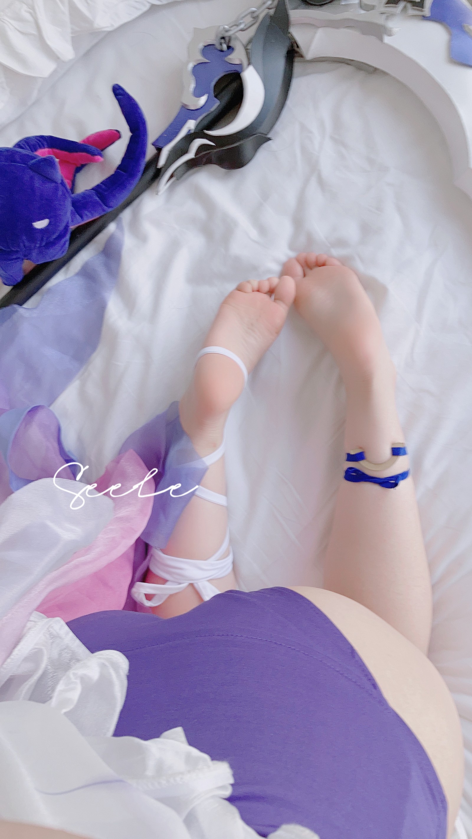 Seele麦麦彼岸浪花 Cosplay｜经典希儿海边高清写真（82P-460MB插图8