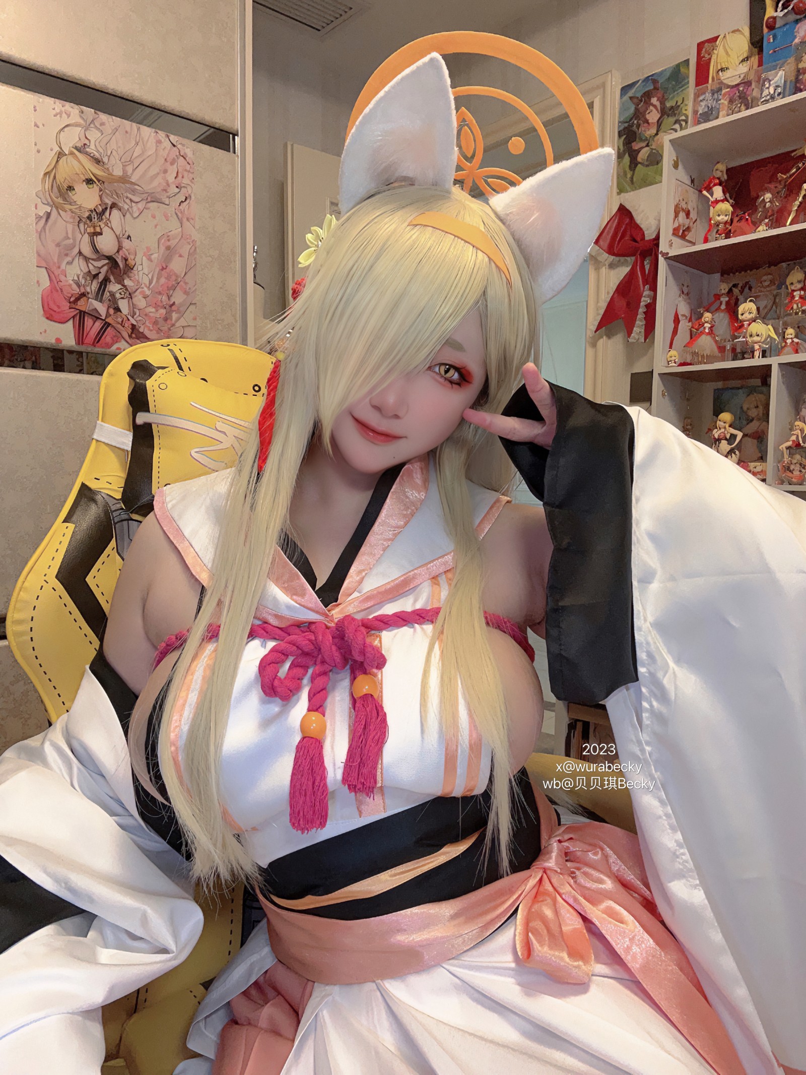 贝贝琪 Becky 果穗 Cosplay 写真集｜角色主题摄影（18P｜117MB）插图3