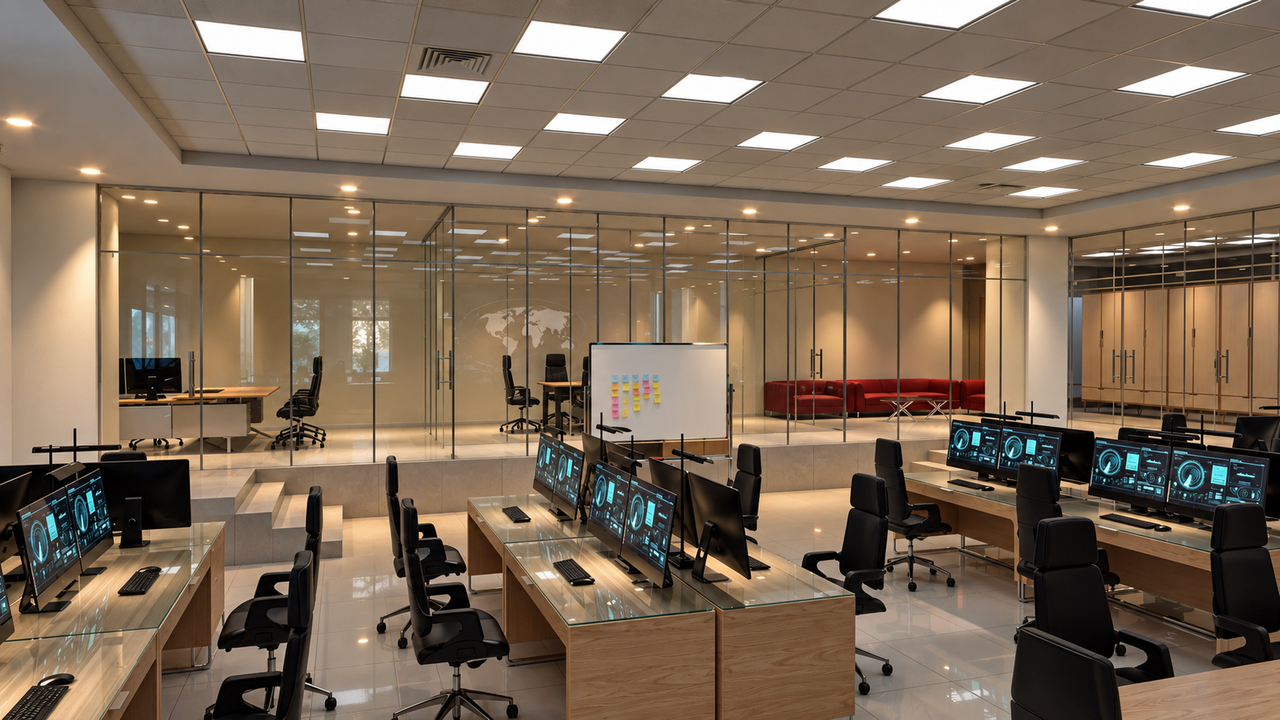 Control Room – Malayalam Movie Set Design