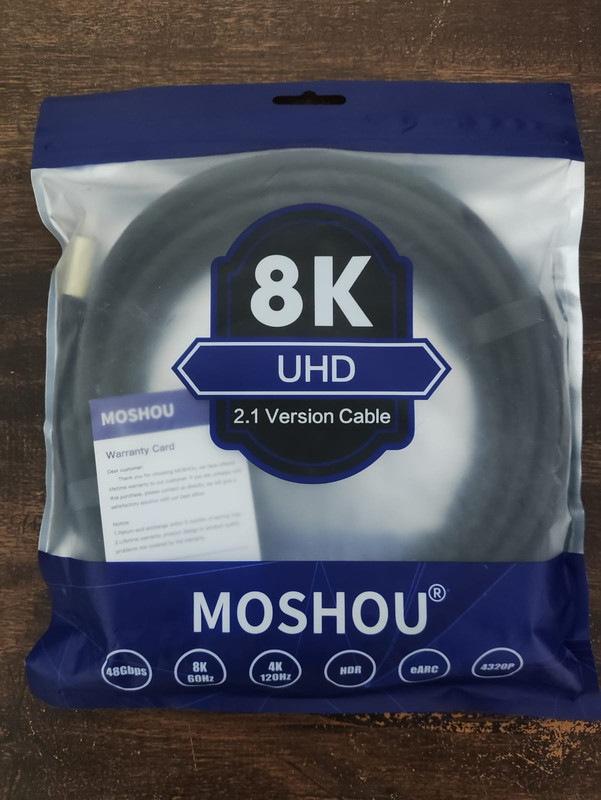 HDMI 2.1 Moshou 5 metros (0.1)
