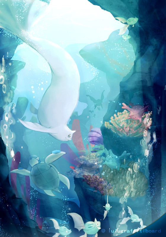 kyogre-corsola-dewgong-remoraid-finneon-