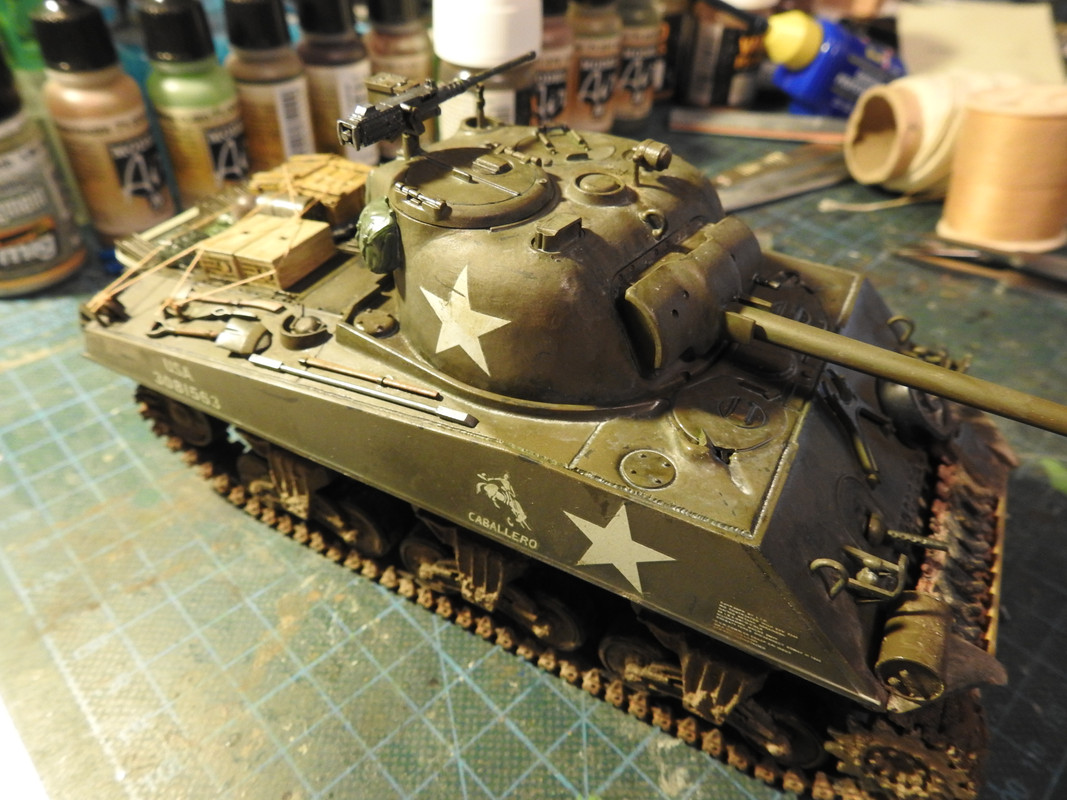 M4A3 Sherman, 1/35 Tamiya - Sida 2 DSCN0455