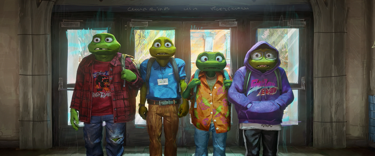 Teenage Mutant Ninja Turtles Mutant Mayhem (2023) (1080p WEB-RIP AV1 Opus) [NeoNyx343] - [01:29:18.5