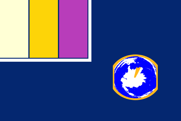 Drapeau de la Communauté annanos du pôle austral