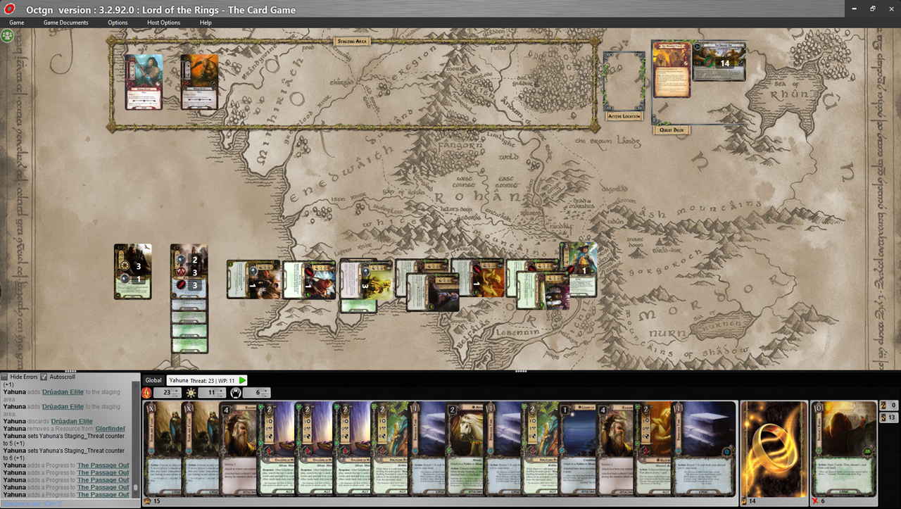 The Druadan Forest nightmare