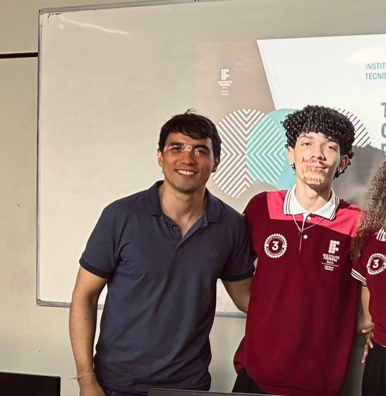 Foto do Professor Joel