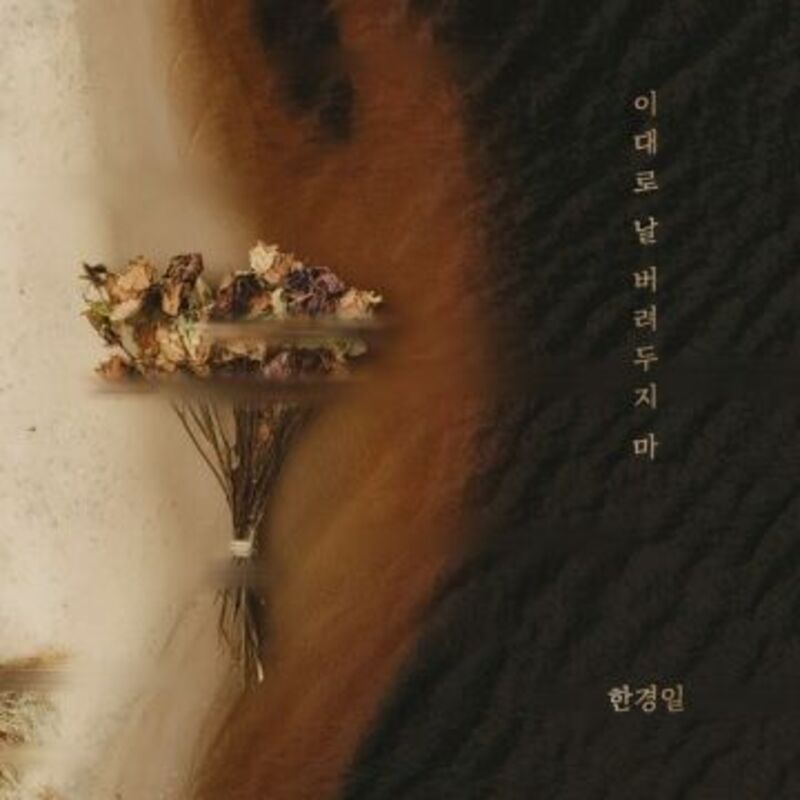이대로 날 버려두지 마 - 한경일 ALBUM COVER