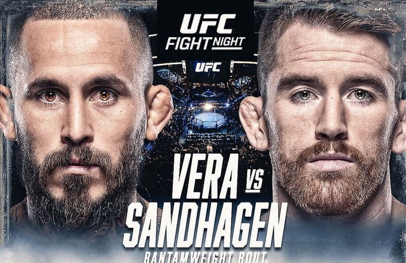 Бойна карта преди UFC on ESPN: Вера - Сандхаген