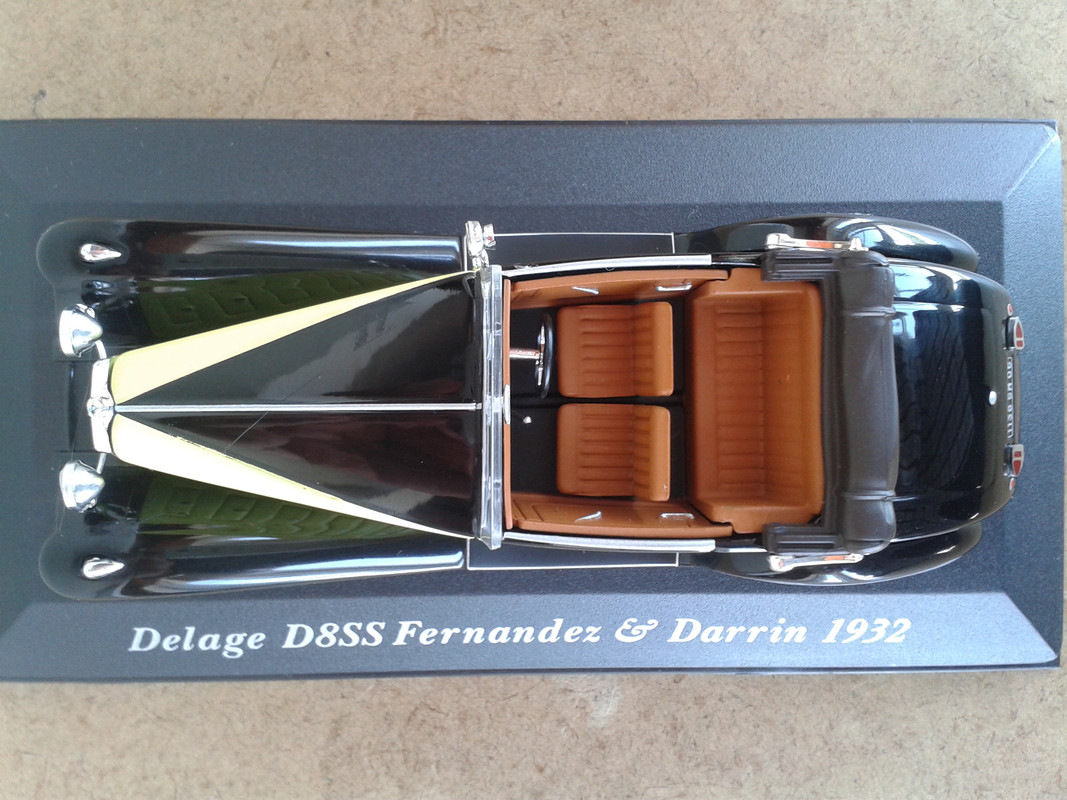1932 Delage D8 SS Fernández & Darrin Cabriolet (Ixo-Altaya) (11)