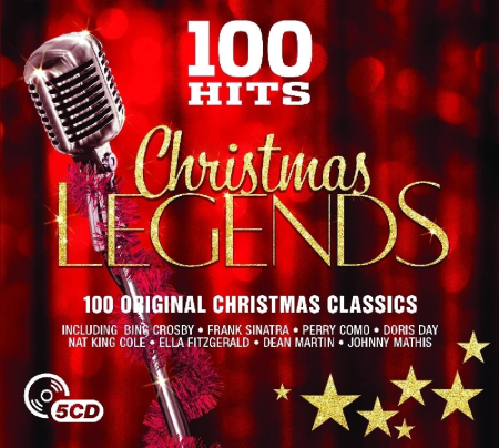 a296c4bf 765d 431d 8d52 8f10262cc506 - VA - 100 Hits - Christmas Legends [5CDs] (2016)