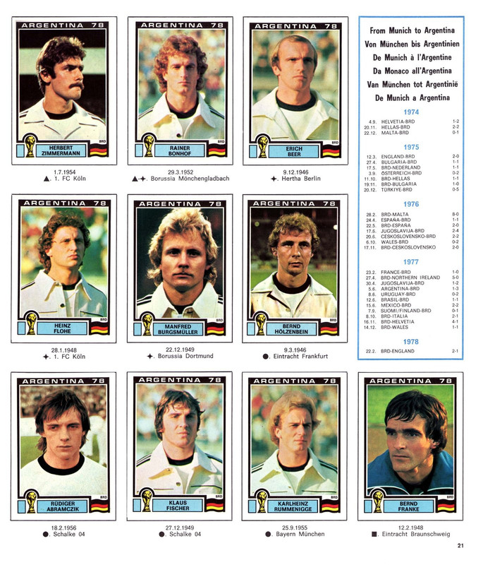 Album FIFA World Cup 1978 Argentina Panini-23