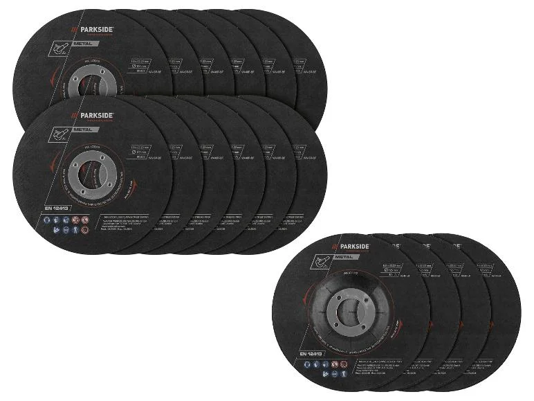 Smerigliatrice Angolare Pilyero 18 Pezzi Dischi Per Smerigliatrice, Flessibile Da Taglio, Mola A Disco, Adatto Per L'uso Con Vari Tipi Di Smerigliatrici Angolari E Per L'esecuzione Di Diversi Tipi Di Lavori Di