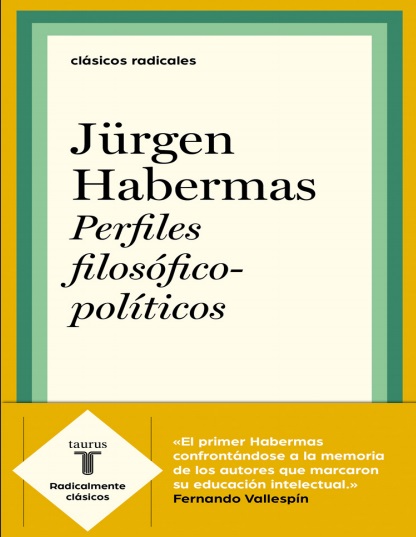 Perfiles filosófico-políticos - Jürgen Habermas (PDF + Epub) [VS]