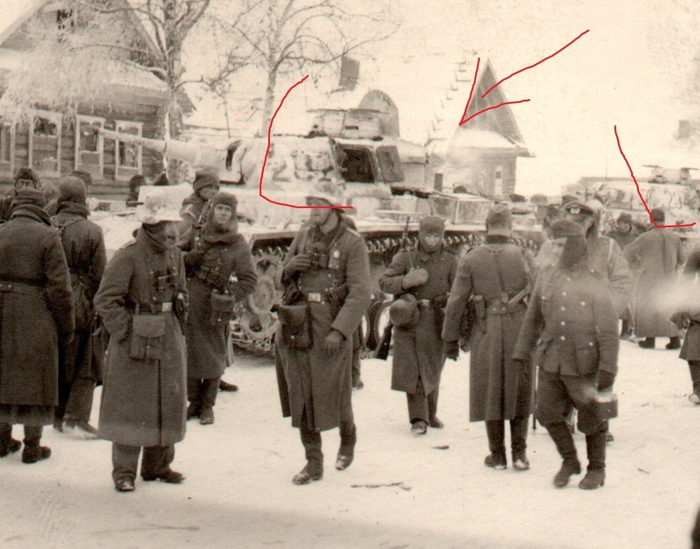 Foto Soldat schwere Kämpfe Russland Panzer Tank 