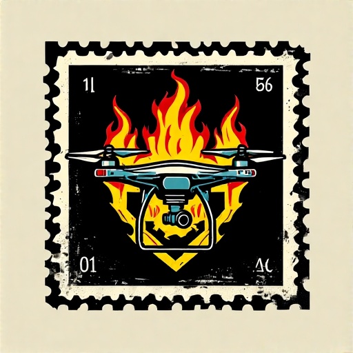 Postal-stamp-style-art-of-a-fl-26