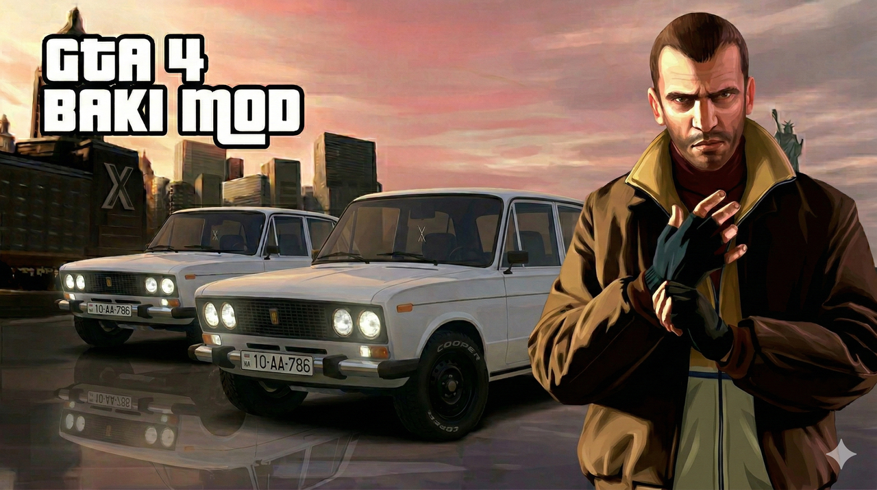 GTA 4 Bakı Mod - Oyunu Yüklə