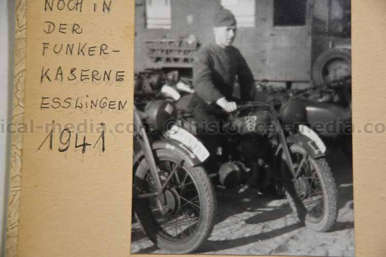 German Army Photo Album and Award Document Grouping - 25. Panzer Grenadier Division - RUSSIA (1)