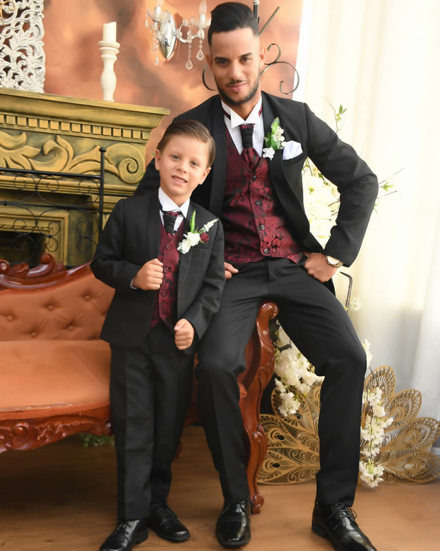 Smoking para novio y mini novio