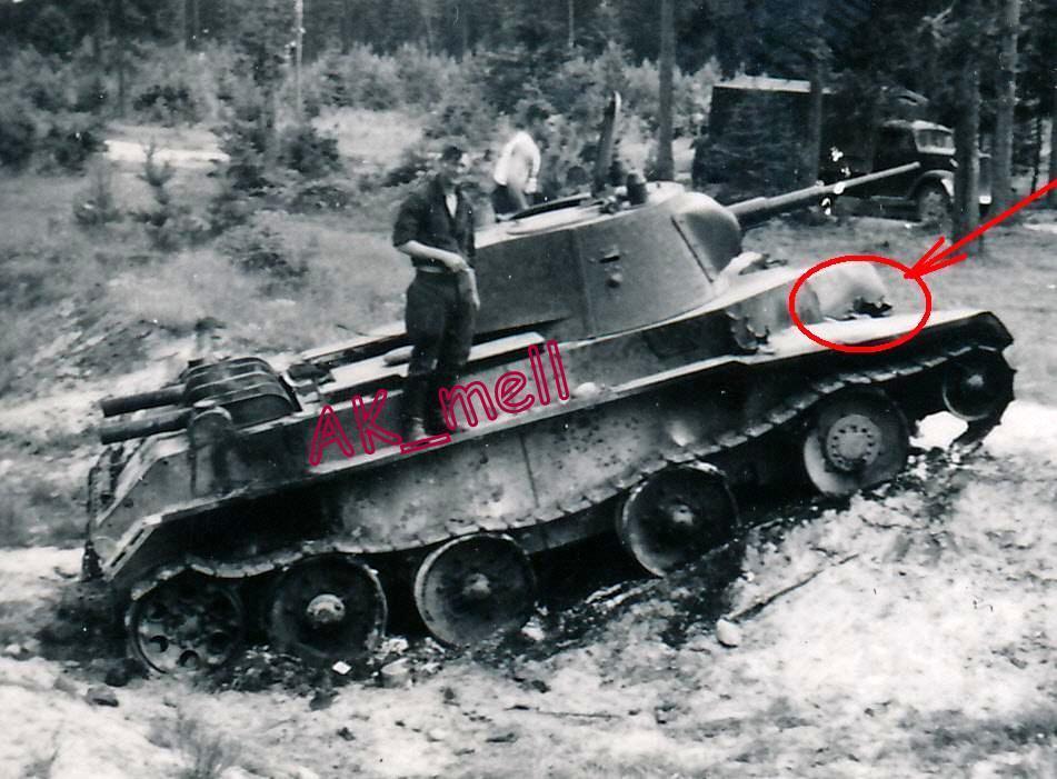 БТ-7 обр.1937 (СССР) потерянный 7 МК 1 МД Беларусь Лошница (02-07)