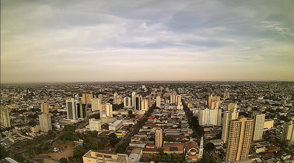 Campo Grande nesta manhã de sexta-feira