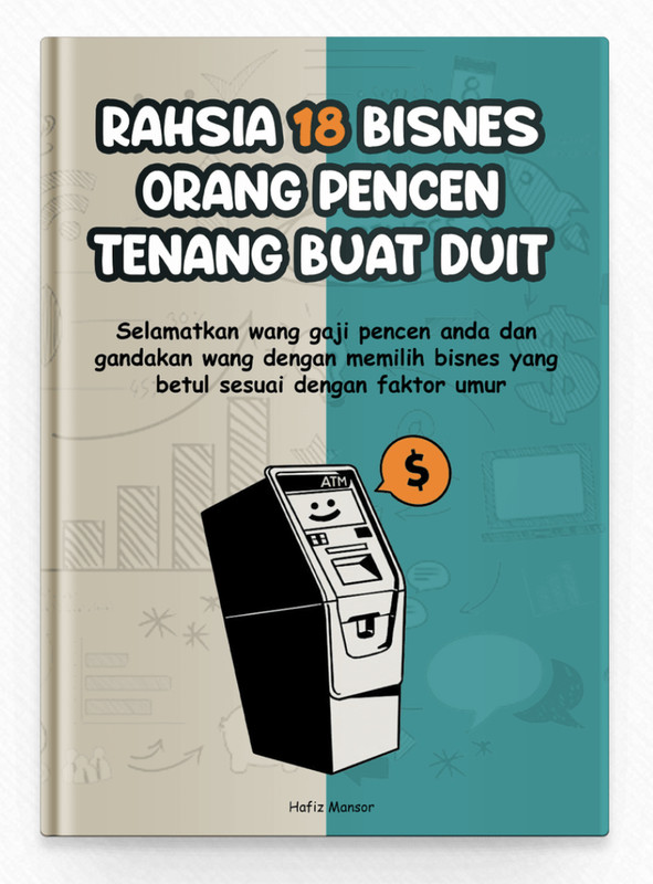 Ebook Rahsia 18 Bisnes Orang Pencen Tenang Buat Duit
