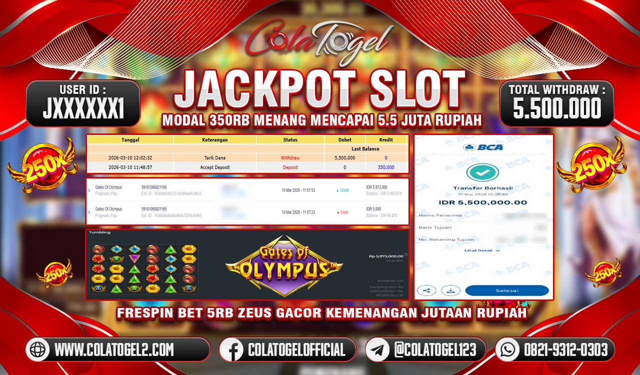 JACKPOT SLOT GACORR!!