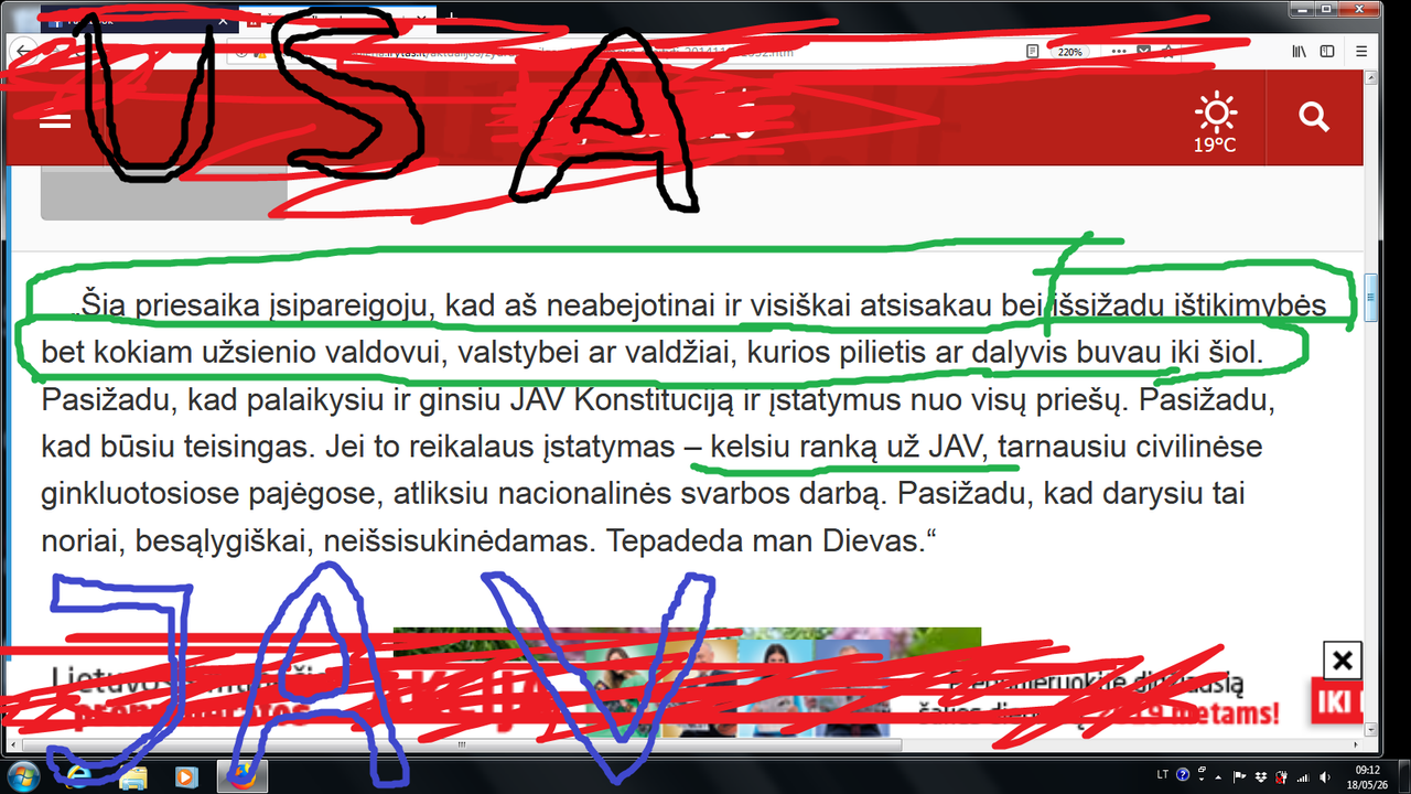 Lietuvos propagandistų strateginės klaidos