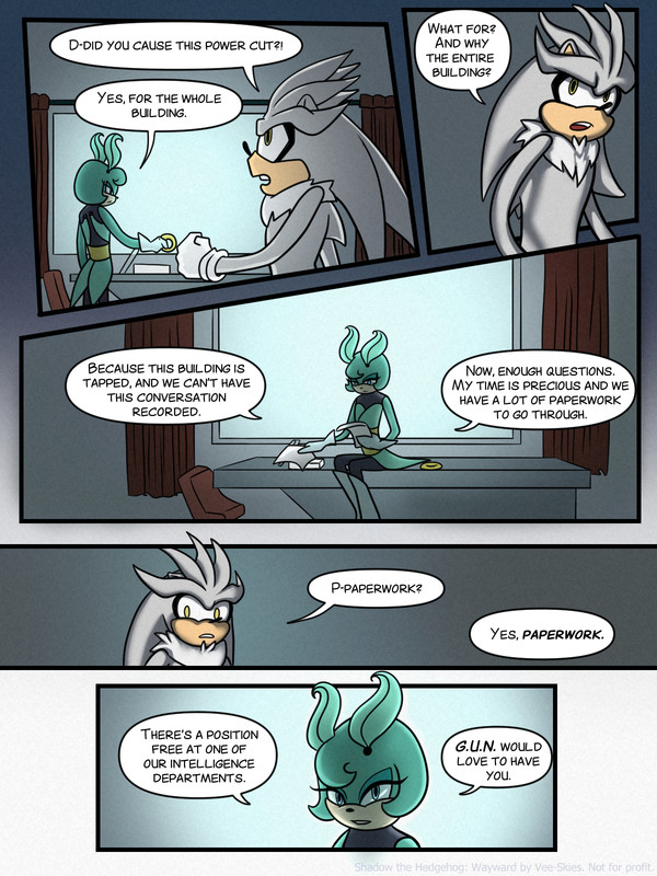 Shadow the Hedgehog: Wayward (Fan Comic) - Chapter 1 - Vee_Skies