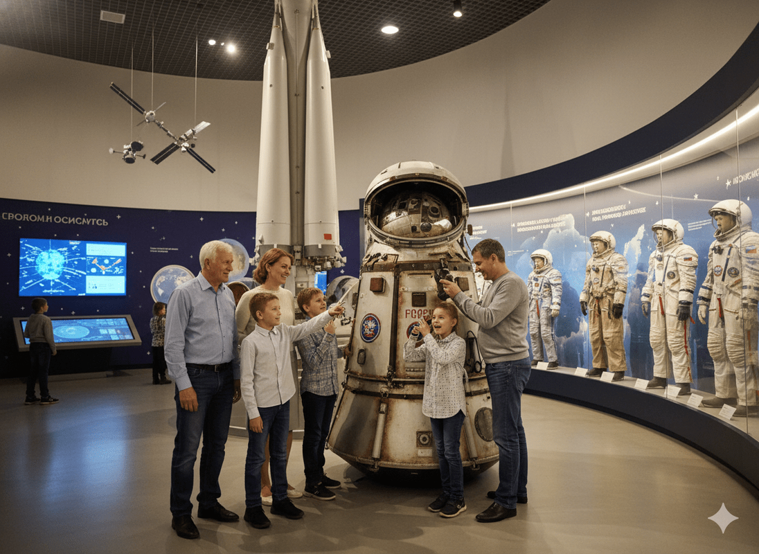 В музее космонавтики