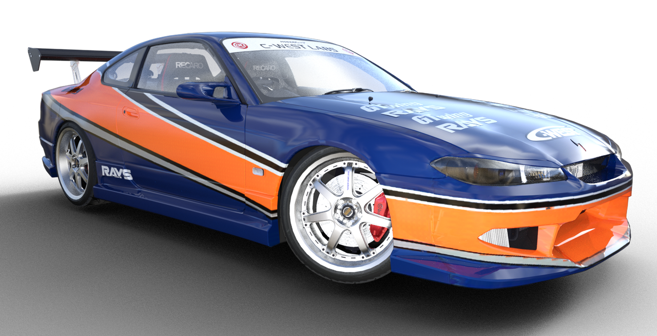 Nissan Silvia S15 Mona Lisa For Daz 3D