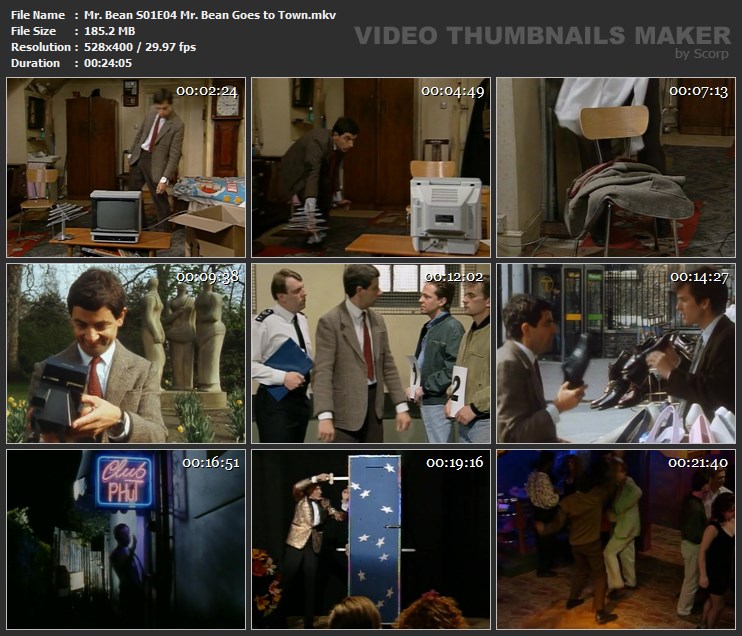 Mr. Bean S01E04 Mr. Bean Goes to Town.mkv