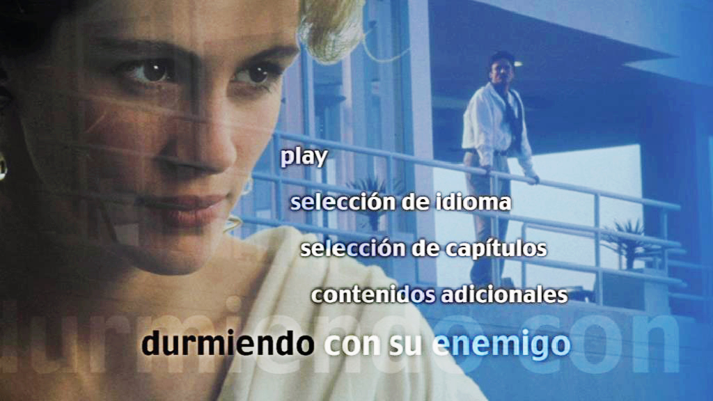 SLEEPING WITH THE ENEMY MENU - Durmiendo con su enemigo (Sleeping with the Enemy) [1991] [Thriller, drama] [DVD9] [PAL] [Leng. ESP/ENG/DEU] [Subt. ESP/ENG/DEU]