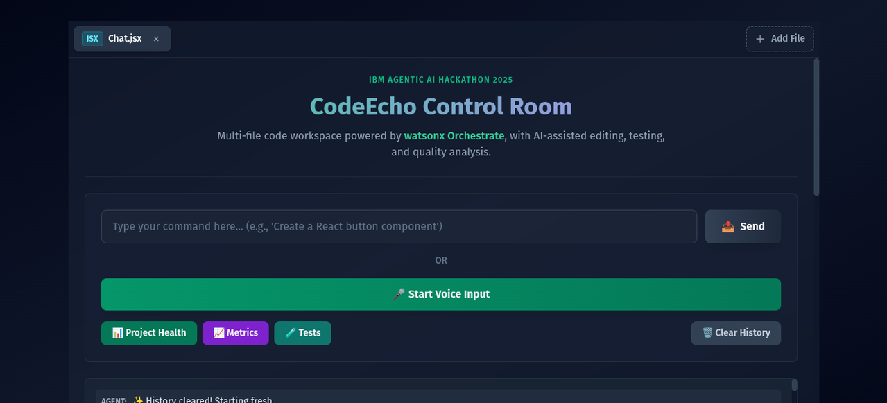 CodeEcho — AI Developer Intelligence Platform logo