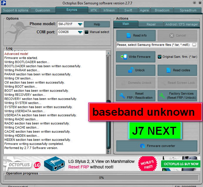 baseband unknown