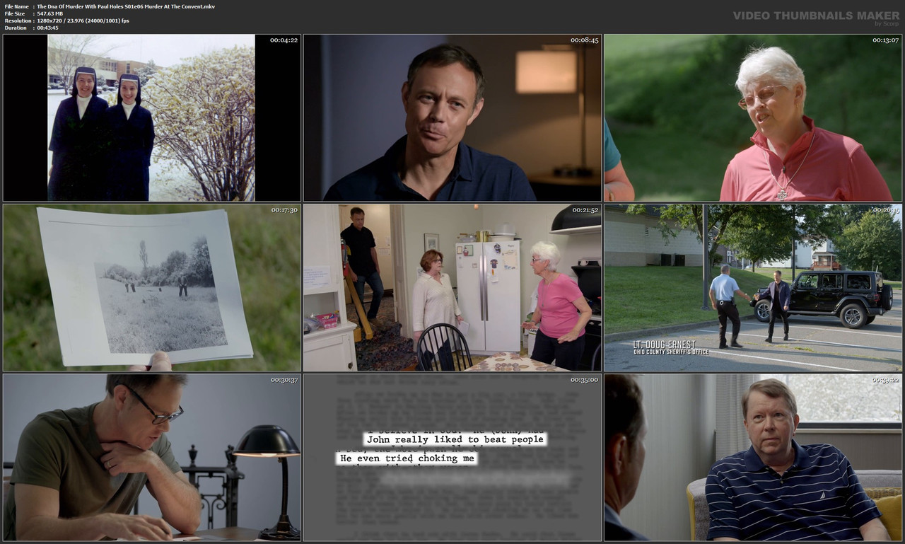 The Dna Of Murder With Paul Holes S01e06 Murder At The Convent.mkv
