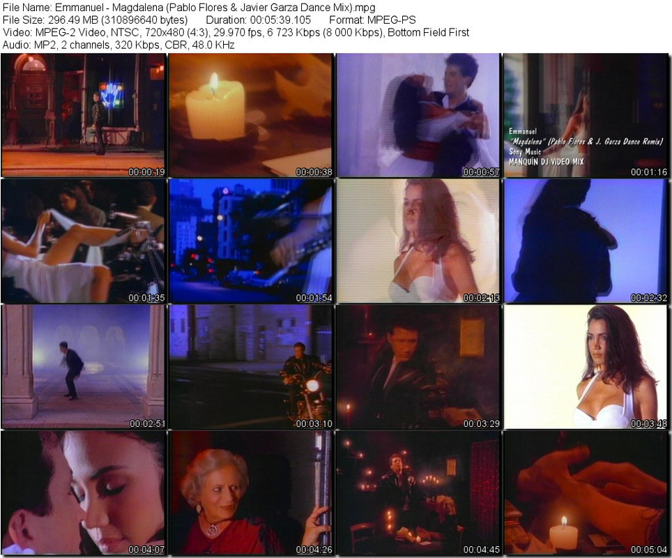 Emmanuel - Magdalena (Pablo Flores & Javier Garza Dance Mix).mpg