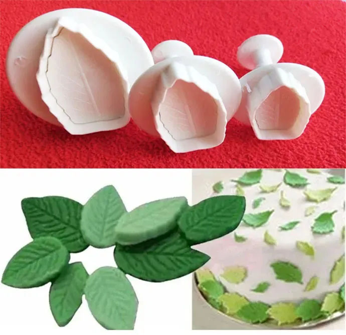Molde expulsor hoja universal émbolo fondant pastillaje porcelanicrón