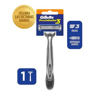 8739 | Prestobarba Gillette Gris 3 Filos