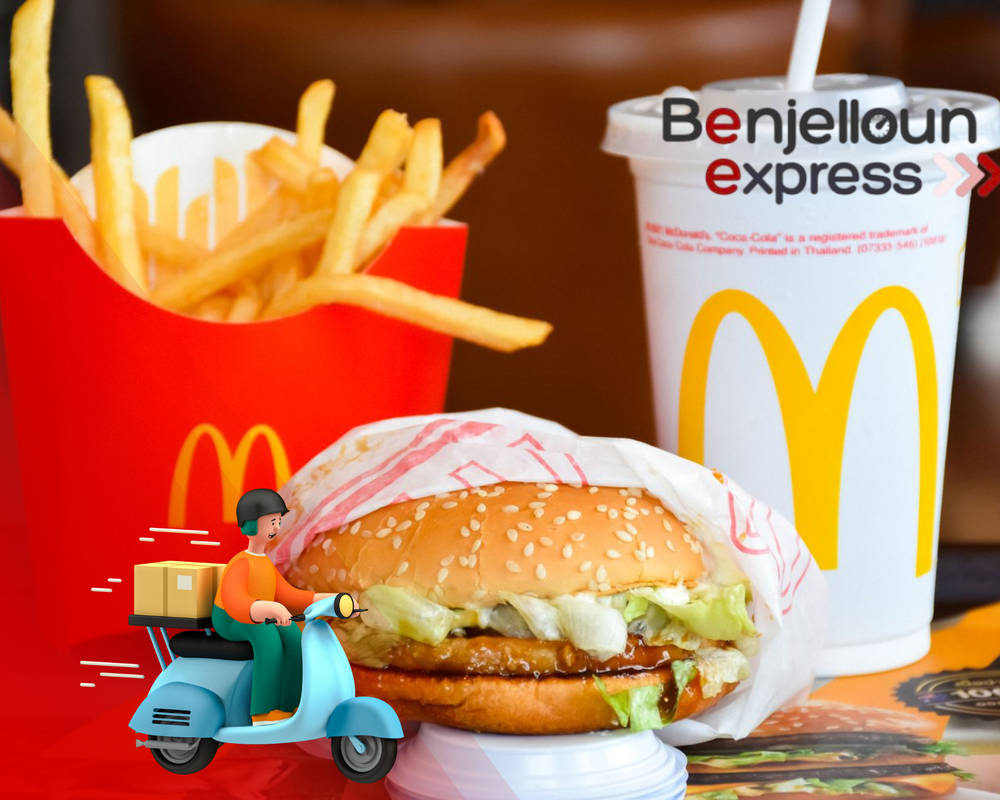 livraison Mcdonald's marrakech / delivery Mcdonald's in marrakech
