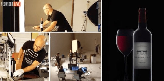 Karl Taylor Education - Wine Bottle Product Lighting with Karl Taylor