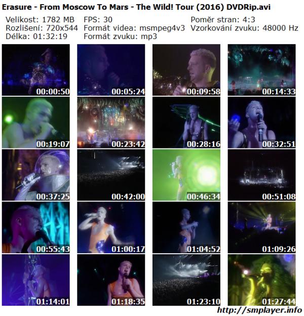 Erasure - From Moscow To Mars - The Wild! Tour (2016)