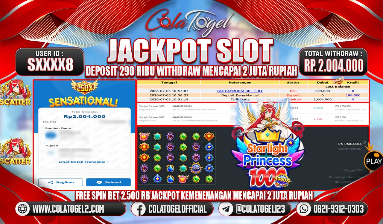 JACKPOT SLOT GACORR!!