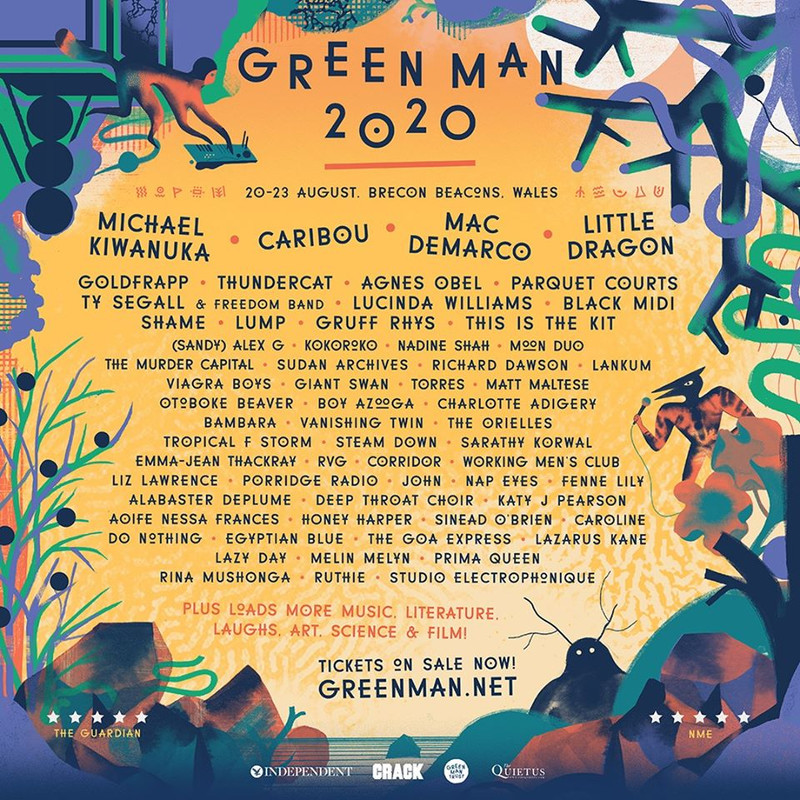 Green Man Festival Line up 2020