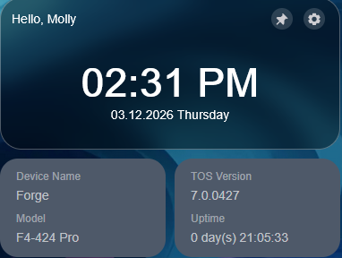dashboard suggestion