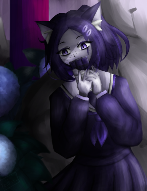 Lineless Halfbody; Rendering Applied; Rendered Background Background Charged